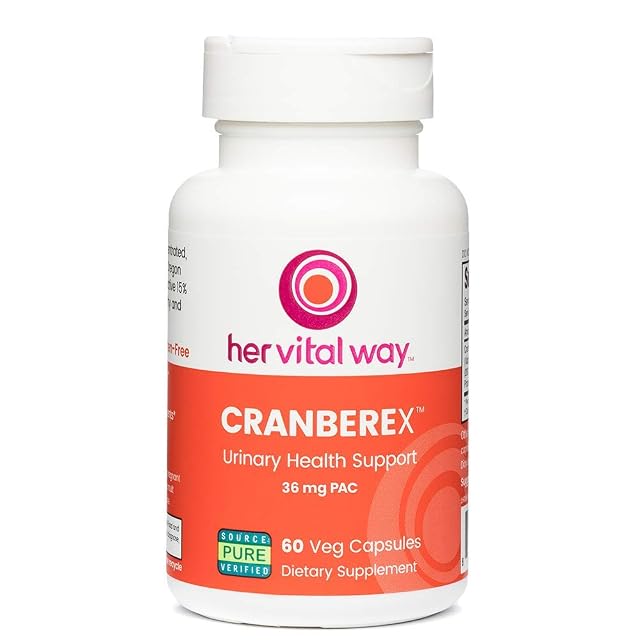 Cranberex - Cranberry Pills for Women and Men - Cranberry Supplement with 36mg PAC - Cranberry Extract Capsules