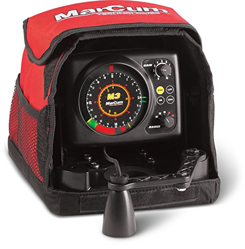 MarCum Flasher System M3 Flasher System, Black/Red