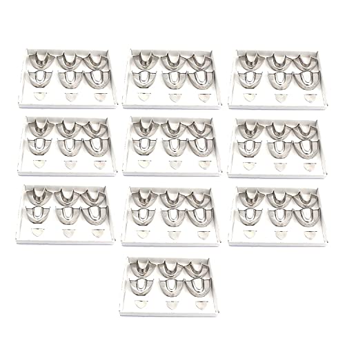 AAPROTOOLS Set of 10 Dental Impression Trays Baby Set of 6 PCS Solid Dental Instruments A+ Quality