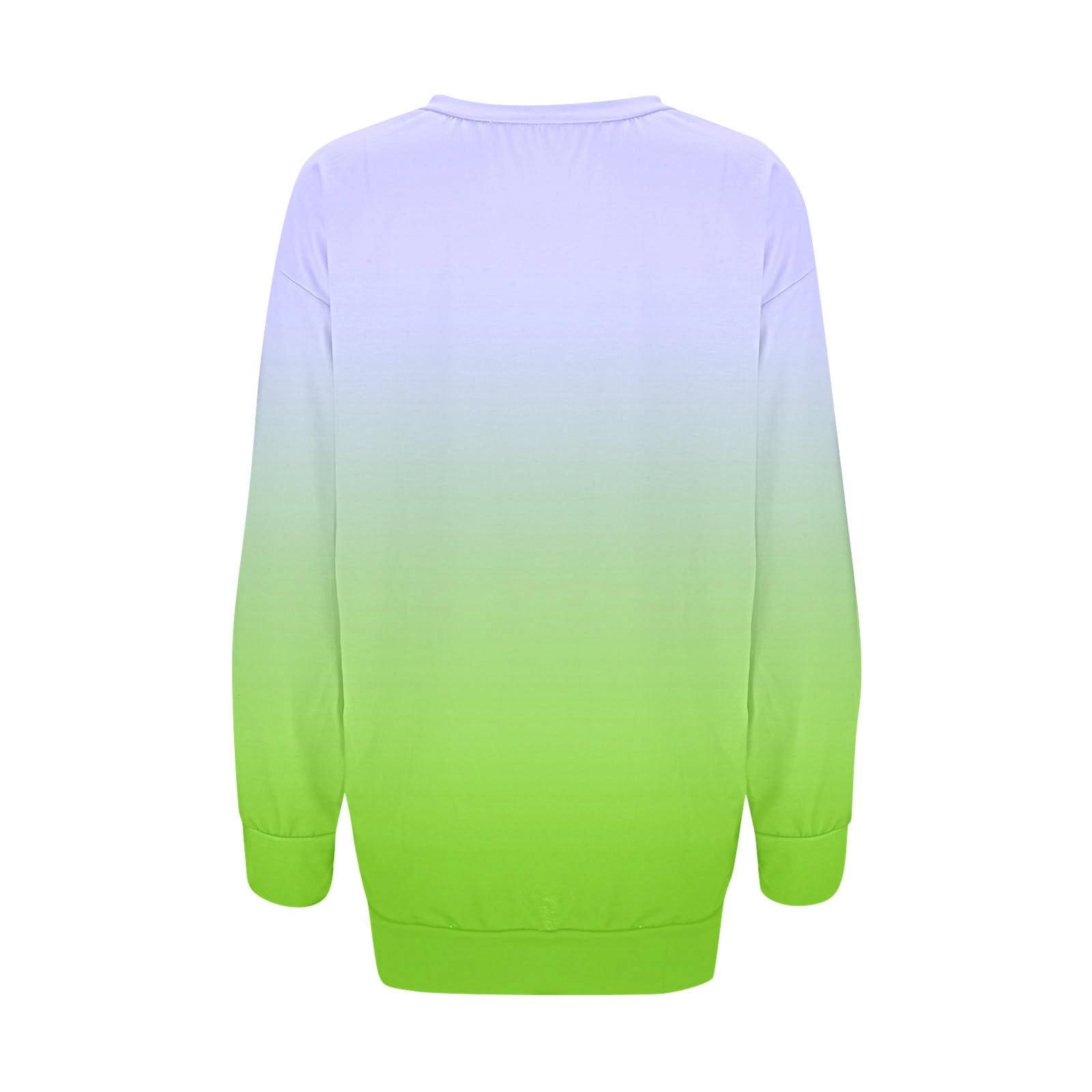 Ceboyel Women Tie Dye Long Sleeve Shirt Trendy Crewneck Sweatshirt Pullover Loose Fit Casual Tops Fall Fashion Clothes 2023