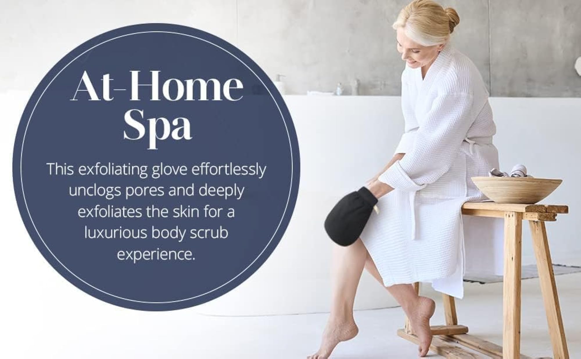 Exfoliating Body Scrub Gloves, Gentle Dead Skin Removal