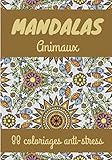  Mandalas animaux: Sous-titre: 88 madalas animaux à colorier  cahier de dessins idéal pour les adultes et enfants à partir de 6ans  Livre anti-stress idéal pour se relaxer .