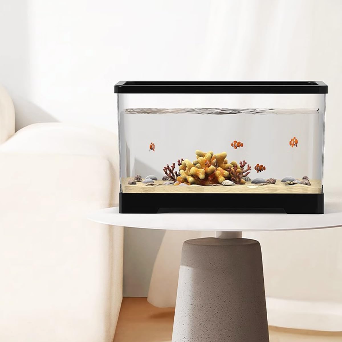 Amazon | VeroMan クリア アクリル 水槽 観賞用アクアリウム 