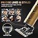 Ufree Hair Trimmer & Beard Trimmer for Men Professional, Electric Razor Shavers for Men, T Blade Precision Edgers Liners, Barber Clippers for Hair Cutting Mustache Facial, Mens Gifts