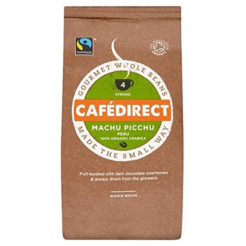 Cafedirect Organic Machu Picchu Coffee Beans - 227g