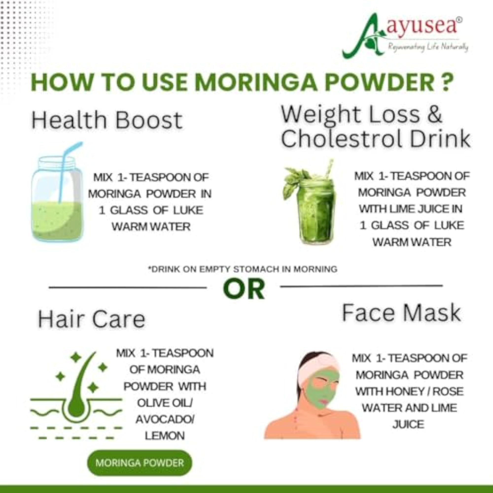 Arjun Chaal Powder and Moringa Ashwagandha Combo, 200g