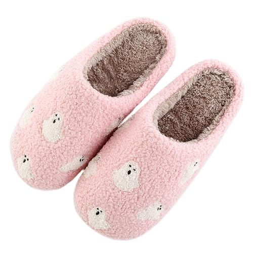 Pumpkin Slippers for Women Men Halloween Slippers Spooky Slipper Halloween Gifts for Woman