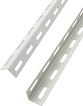 La zappa Angolare per scaffale in lamiera di acciaio verniciato antiruggine Made in Italy (250 cm)