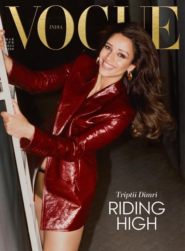 Vogue India - March - April 2024 - Triptii Dimri - Riding High