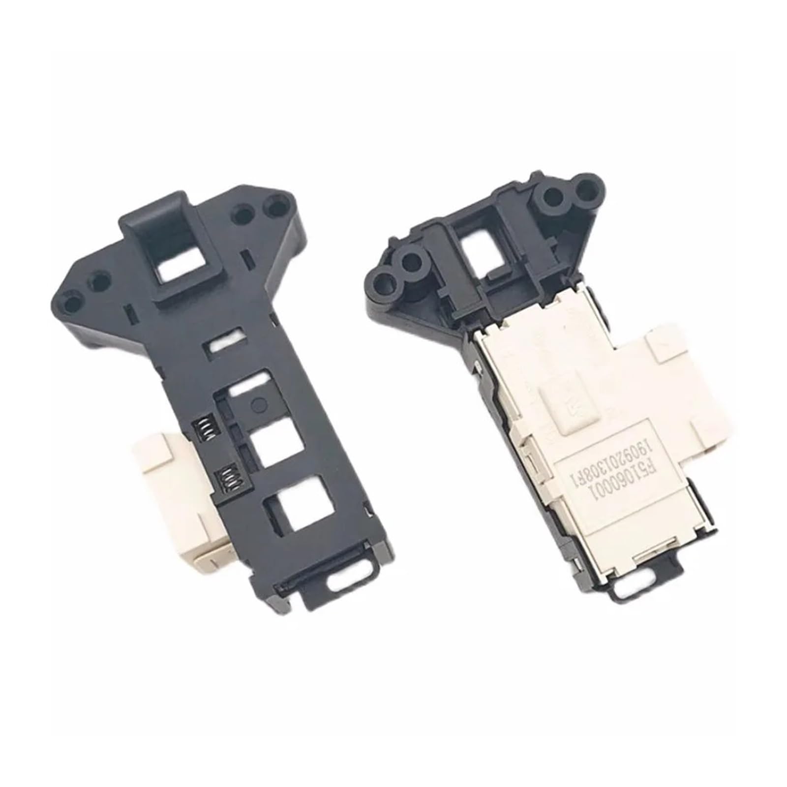 Compatible Con Interruptor De Repuesto De Cerradura Electrónica De Puerta De Lavadora De Rodillos F51060001 | Ajuste preciso Plug-and-Play.