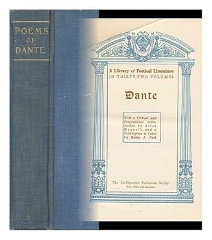 Hardcover Dante . with a Critical and Biographical Introduction by Alice Meynell Book