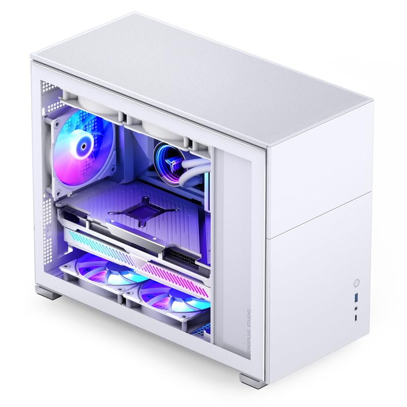 Amazon.co.jp: JONSBO D31 標準版/MESH版 （ホワイト/ブラック） M-ATX
