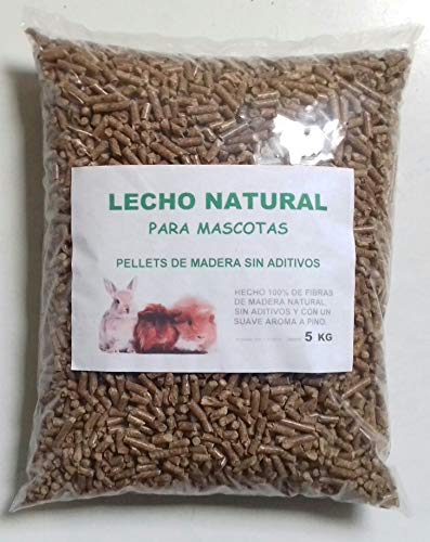 7426970186736 PELLETS para LECHO DE Conejo, COBAYA, Hamster 5 KG