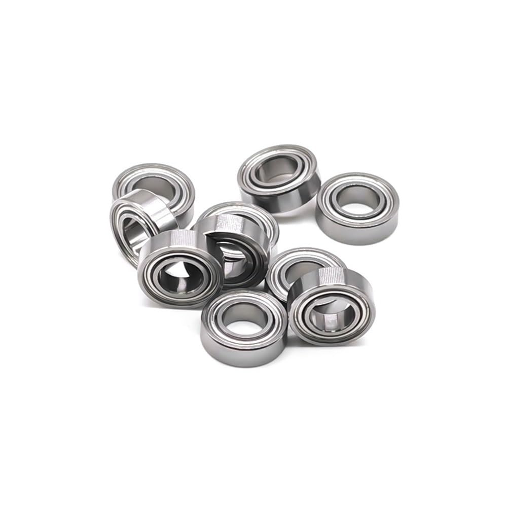 10 Uds SMR105ZZ 5X10X3 Mm rodamiento de Acero Inoxidable Apto for ABEC-7