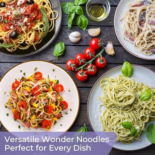Gluten Free Palace Wonder Noodles Variety Pack Organic Keto Pasta | Zero Carb Noodles | Kosher, Vegan - Friendly, No Sugar thumb #6