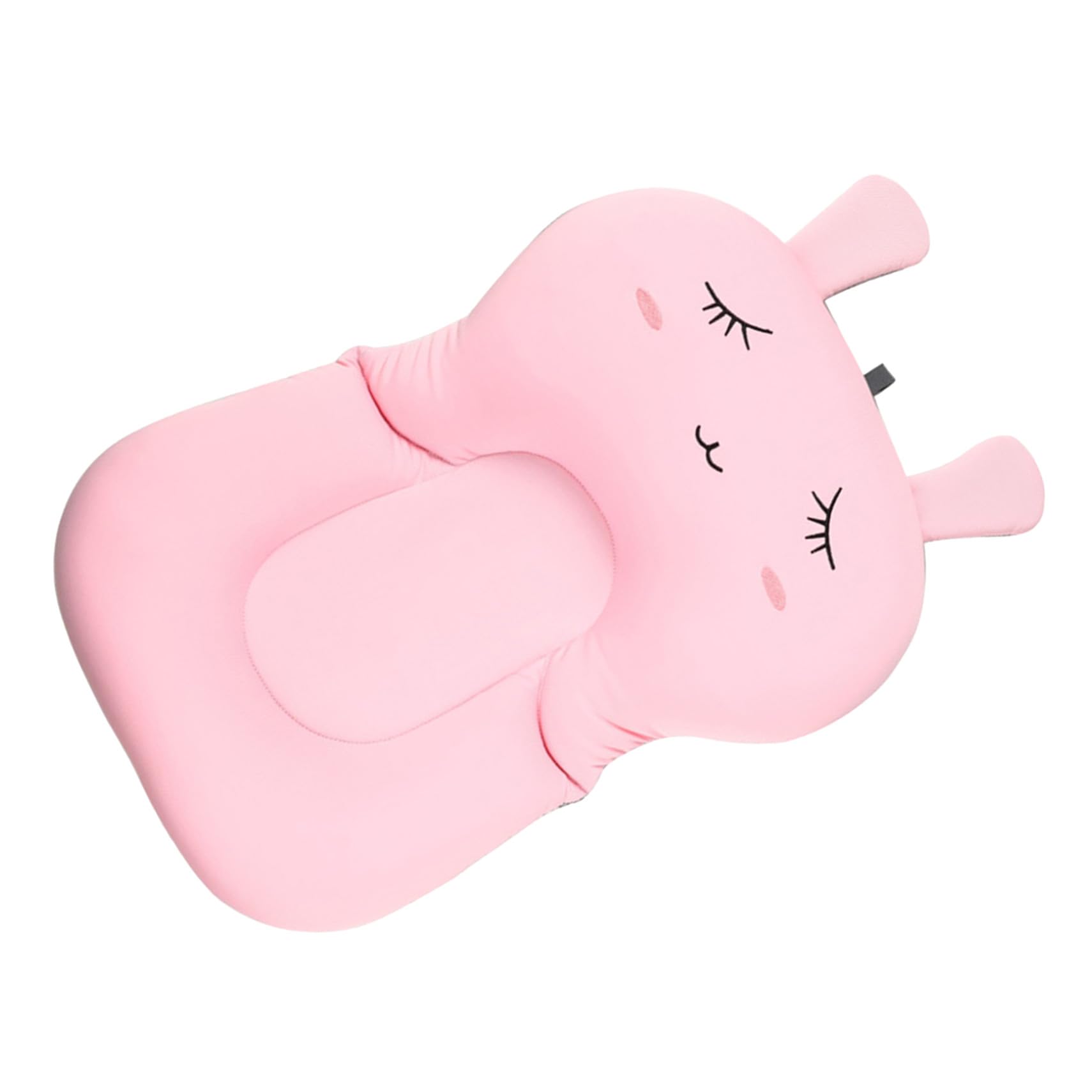 Cojín de baño para niño rosa de diseño flotante y ergonómico