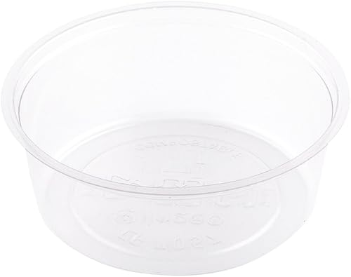 Miniatura 9 de Restaurantware Basic Nature - Tazas de salsa de 4 onzas, 100 tazas de condimentos, tapas se venden por separado, vasos desechables de plástico PLA