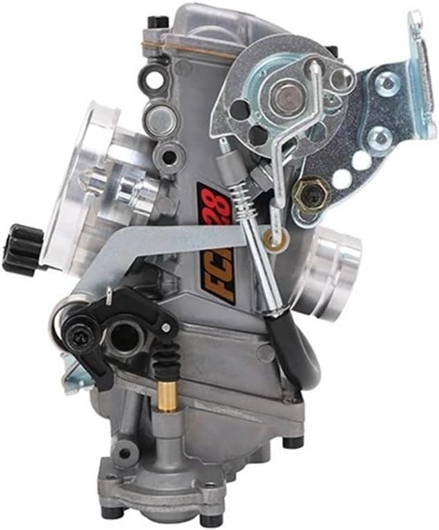 Motorcycle ZINC 28 33 35 37 39 41 MM FCR Carburetor Power Jet Add Power 30% for Keihin CRF450 S450 for Husqvarna450 for Racing Motor Motorcycle Accessories(28mm)