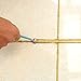GOZOLA Concrete Countertop Caulking Tool, Metal Ball Tile Caulk Finishing Tool Used to Press The Tile Grout Coating for Bathroom Kitchen and The Rest of The Household