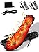 Heated Insoles, Sweet Mall Cut-to-Fit Multiple Sizes Unisex Flexible Rechargeable Heated Shoes Insoles Boot Mobile Foot Warmer for Hunting Fishing Hiking Camping
