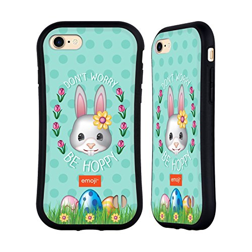 Head Case Designs Officially Licensed Emoji® Be Hoppy Easter Hybrid Case Compatible With Apple Iphone 7/8 / Se 2020 & 2022 #TOP20