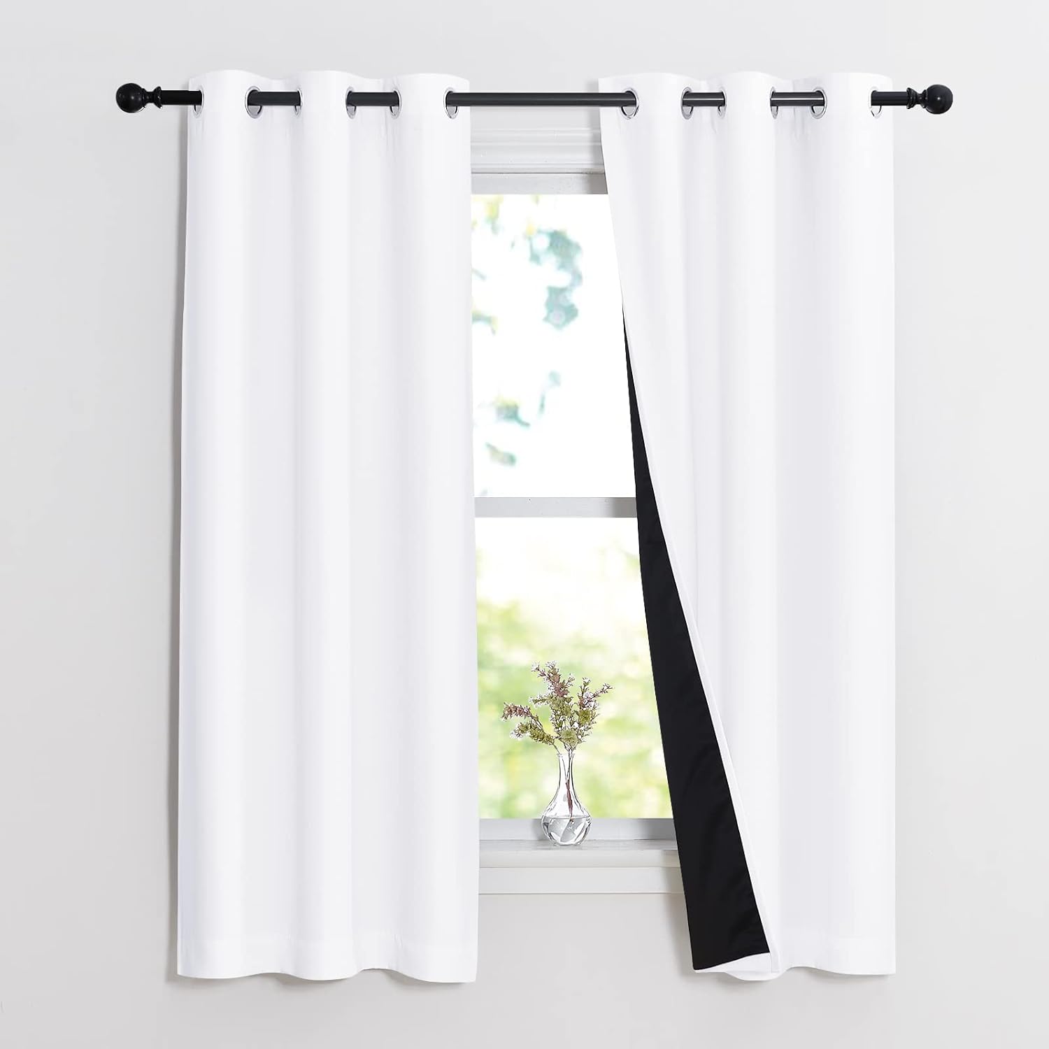 NICETOWN 100% Blackout Thermal Curtain Panels
