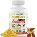 HEALTHYGEN TurmaSlim - Turmeric & Forskolin Pills - High Potency, Non-GMO, 90 Capsules - Curcumin C3 Complex + 100% Pure Forskolin Extract with BioPerine - Powerful Health Boosters