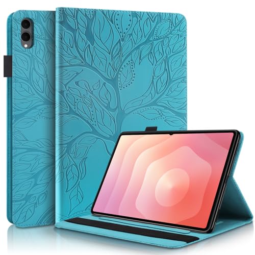 Protection Samsung Galaxy Tab S11 Ultra 14.6 2025 SM-X930 coque cuir bleu