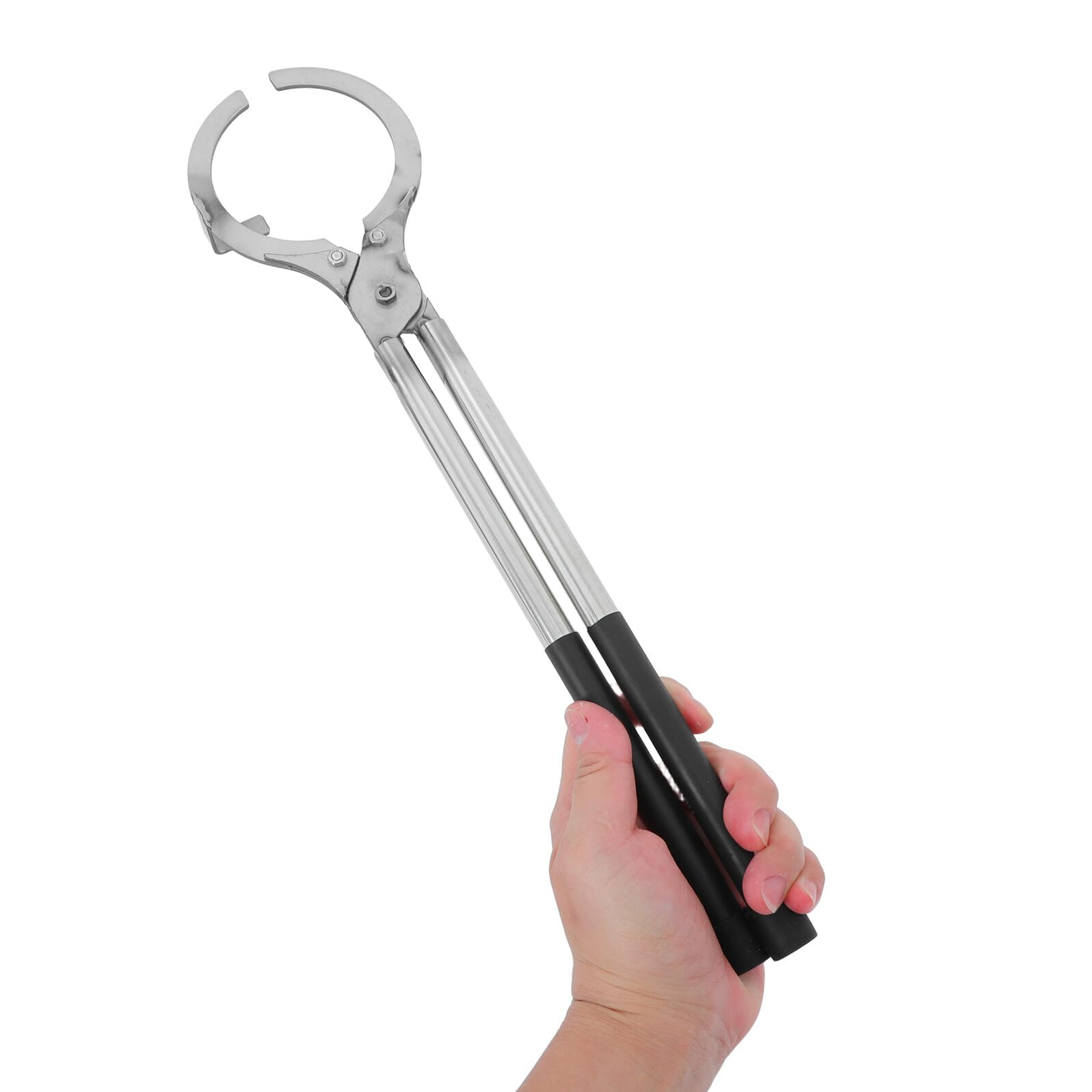 BESTonZON 2.5kg Pinze per Crogioli di Fusione per Metalli Attrezzature per Fonderia e Raffinazione Acciaio Inossidabile per Gioiellieri e Hobbisti