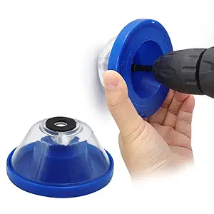 Beeiee Drill Dust Collector,Electric Drill Dust Cover Ash Bowl,Electric Drill Dust Collector Drywall Dust Collector 2Pack (2)