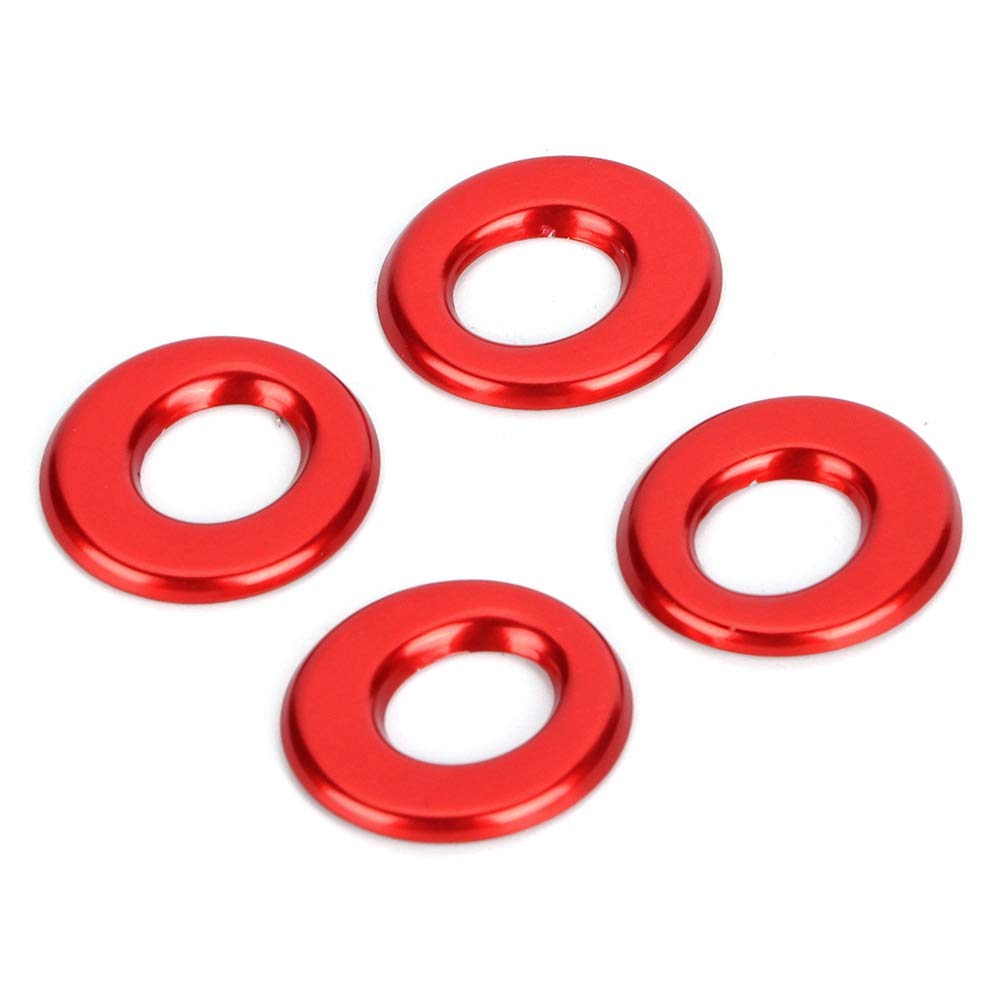 Anelli Di Chiusura Per Perno Blocco Auto | 4 Pezzi In Lega Alluminio Per Mercedes GLA, GLC, Classe C/E - Foto 3