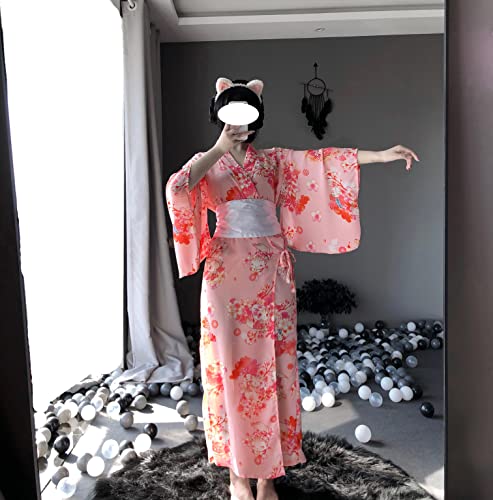 SINGUYUN Vrouwen Kimono Badjas Kostuum Japanse Anime Lingerie Cosplay Ondergoed Set Yukata Sexy - Image 5