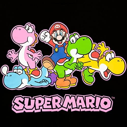 SUPER MARIO Girls Gaming Sweatshirt Cropped Long Sleeve Sweater for Kids 2 51TGfy3EvIL. AC