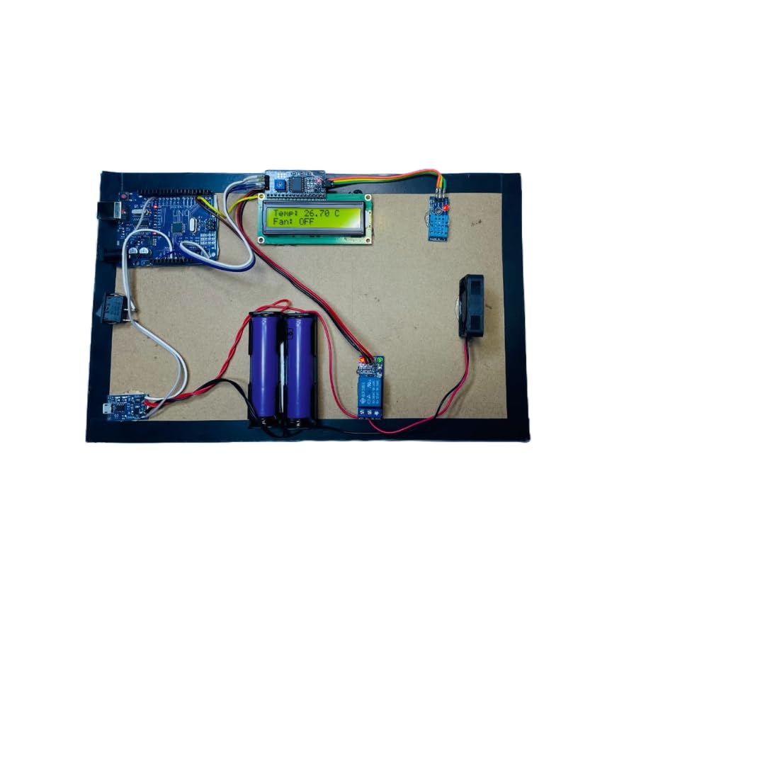 Automatic Temperature Controlled Fan with LCD Pre Build Project with Report PDF-image-40