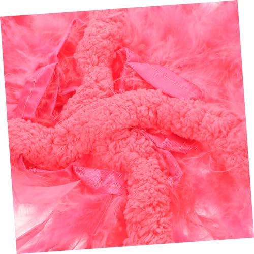 Totority NYIL00XHMORC0349J9S7U Plush String Flamingo Doll Marionettes Puppet Toy Educational Toy Interesting Marionettes Ostrich Puppet Animals Marionette Performance Plush Puppet Bird Puppet thumb #1