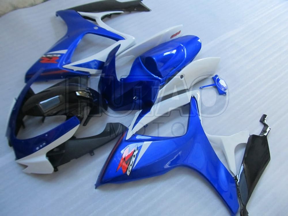 Amazon.co.jp: ブルー ブラックーフェアリング、GSX-R750 GSX-R600 K6
