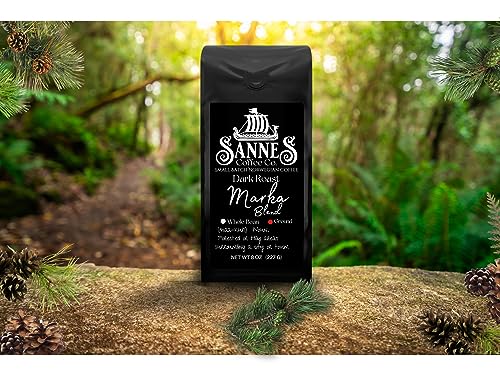 Café en grano Sannes Coffee Norwegian Dark Roast 8 oz miniatura 3