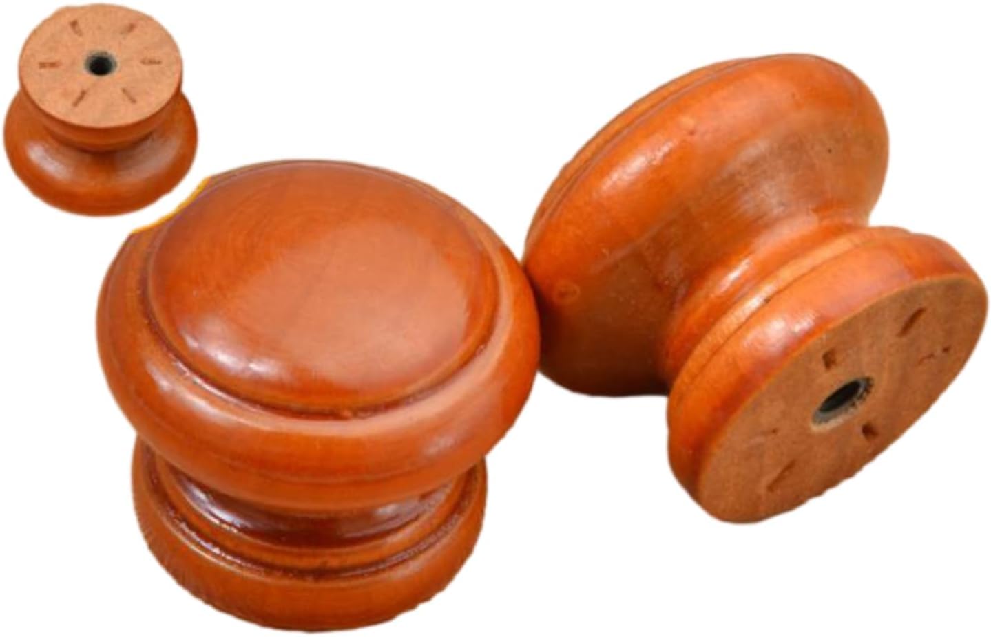 Tnbccxn Ab.12 Diameter 30Mm Cabinet Handles, Cabinet Handles,Furniture Solid Mushroom Drawer Knob 2 Pack(Ab.12 Diameter 30Mm)