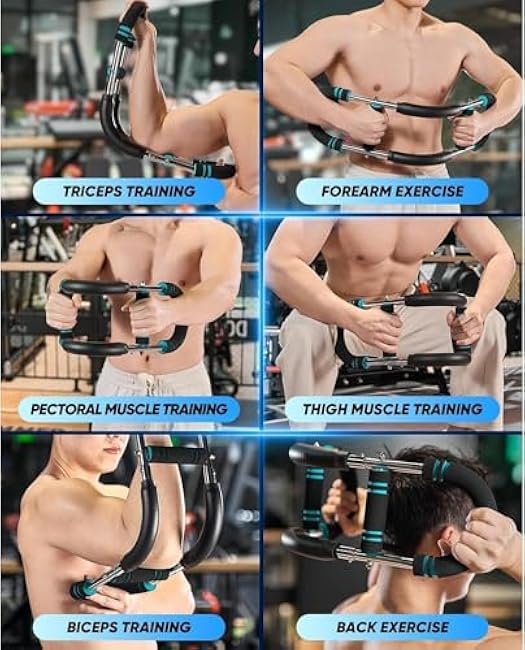 2025 Pro Saker Twister Arm Trainer Adjustable Chest Workout Equipment Arm Trainer for Men and Women Shaker Twister Arm Trainer Chest Clip Muscle Arm Workout Equipment at Home Workout Equipment