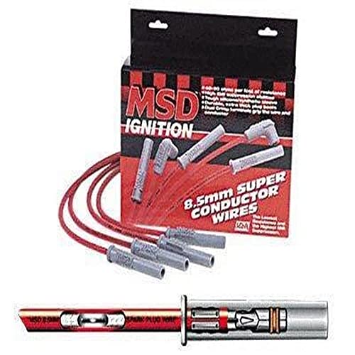 MSD 32169 8.5mm Super Conductor Spark Plug Wire Set #1