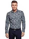 Elegante camisa con estampado paisley a la moda