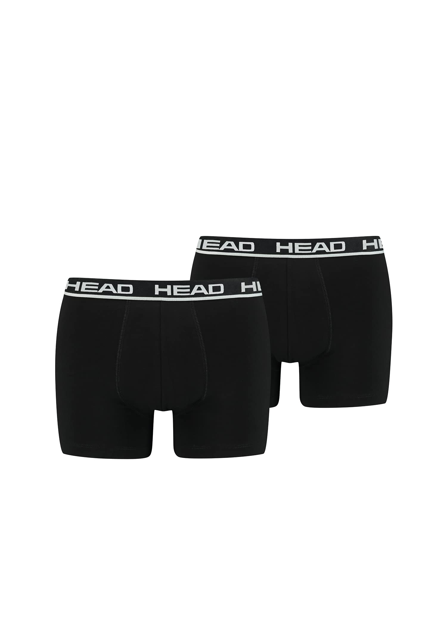 HEAD Men's BOXER, Black, M (pack of 2)