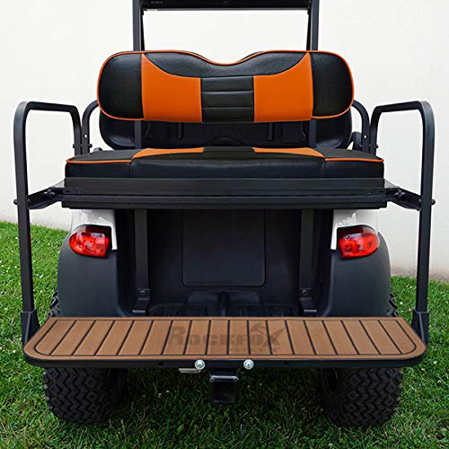 TakeLook - Golf Cart Rear Seat Kits Floor Mat,Fit Yamaha EZGO RXV/TXT,Club Car DS/Precedent and Star Car,Excar,icon,Anti-Skid Mat EVA Environmentally Friendly Materials for Mosts Golf Carts. (Beige)