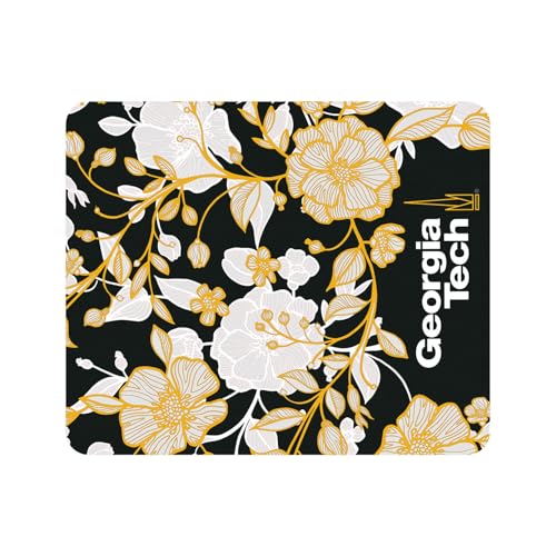 Mouse Pad, Fabric, Georgia Institute of Technology Standard/Floral Lace