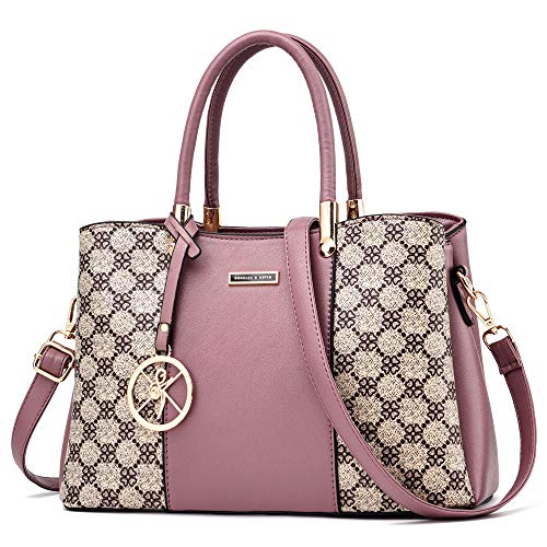 Image of KURGOOL Women Purses and Handbags Top Handle Satchel Shoulder Bags Messenger Tote Bag for Ladie