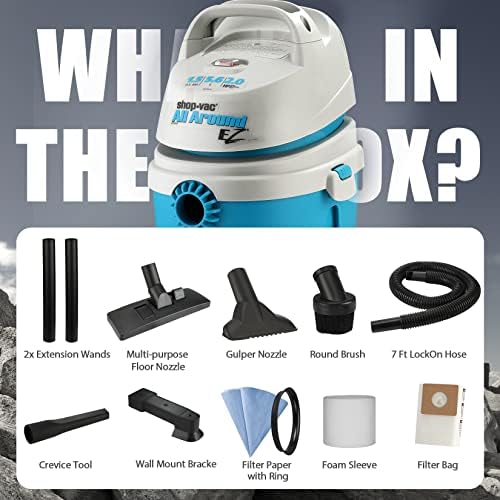 Buy Shop Vac 15 Gallon 20 Peak HP All Around EZ WetDry Vacuum Portable