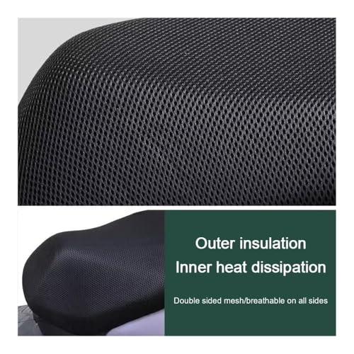 Funda sillín moto transpirable para trayectos bajo el sol 7
