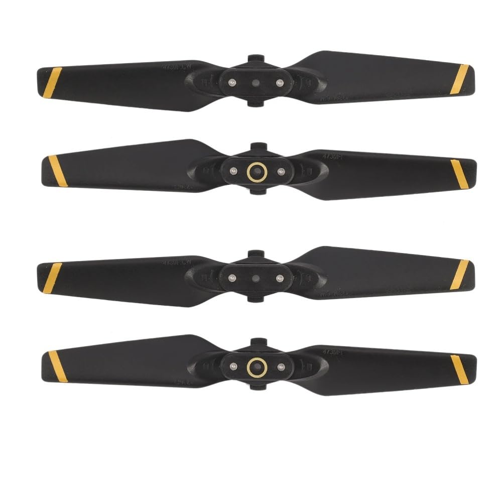 4/8PCS Quick Release Carbon Propeller Faltbare Requisiten Funken Flügel Fans Ersatz Ersatz Zubehör FIT for 110x70x5mm UAV(8pcs White)