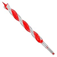 Vista 13 de Diablo - Broca de taladro para madera y madera con clavos - Diámetro de 1 pulgada, longitud de 13 pulgadas, vástago hexagonal de 7/16 pulgadas