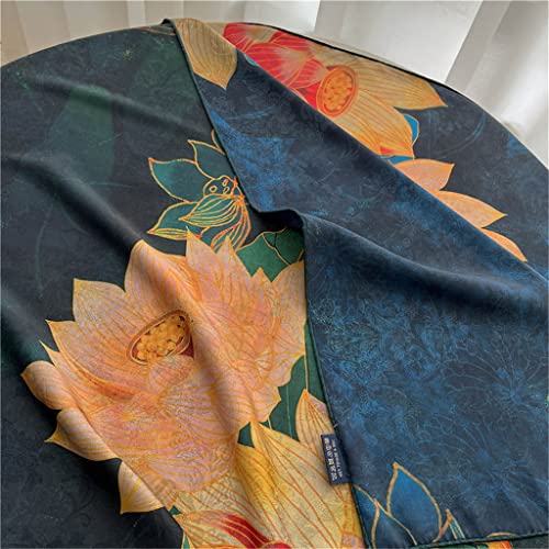 Hijab bufanda interior mujer velo reversible transpirable seda 4